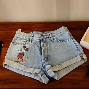 Siwy Mickey Mouse Shorts